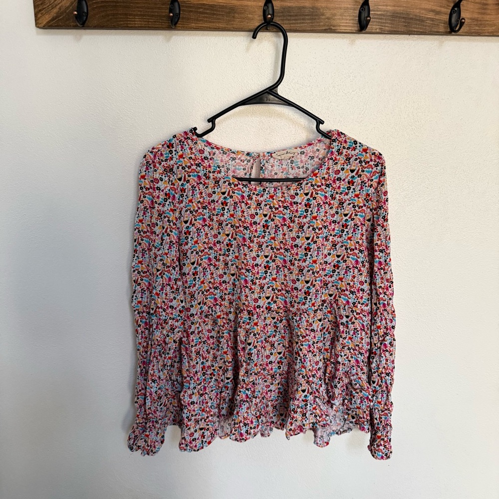 Jane and Delancey Floral Blouse
